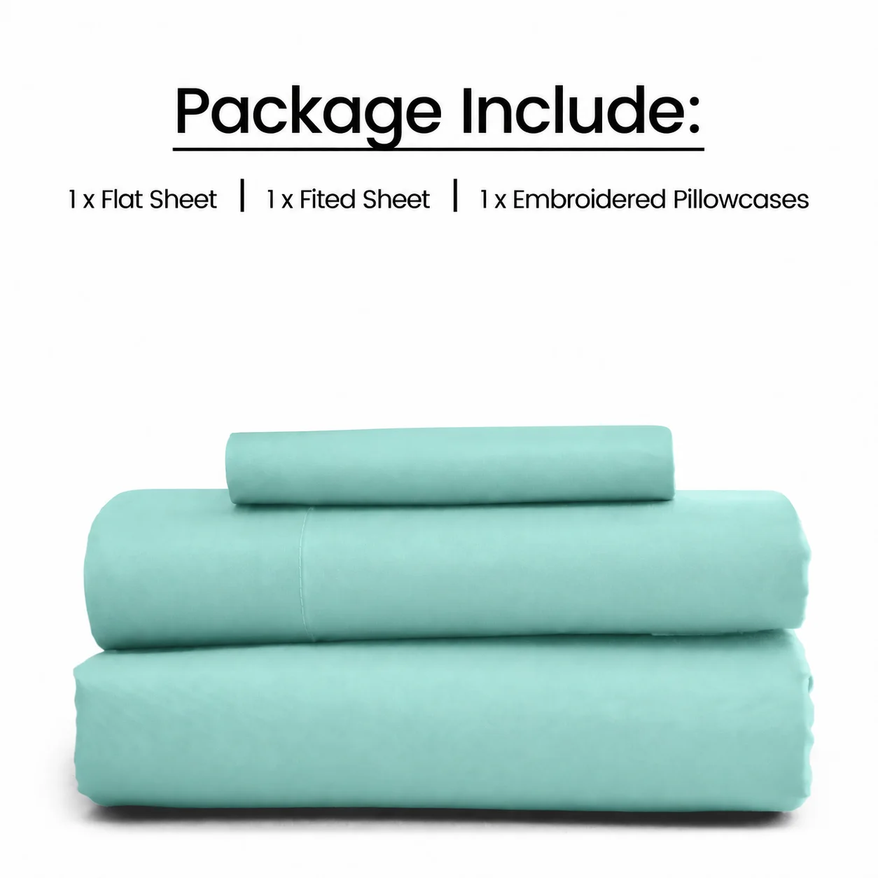 Komplet pościeli, oddychająca  – Fitted Bed Sheets Deep Pocket recenzja i cena